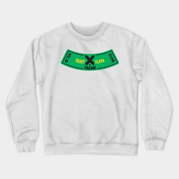 Cider Label - Neck Crewneck Sweatshirt by Mouse